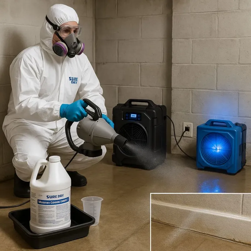 Sanitization and Odor Removal process in Shady Hills, FL