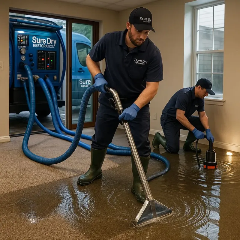 Water Extraction and Removal process in Shady Hills, FL